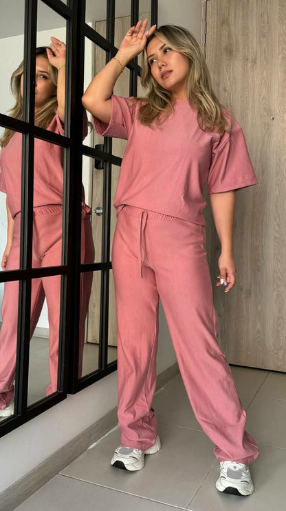 Conjunto Iris Blusa + Pantalón - [PROMOCIÓN DISPONIBLE SOLO HOY]