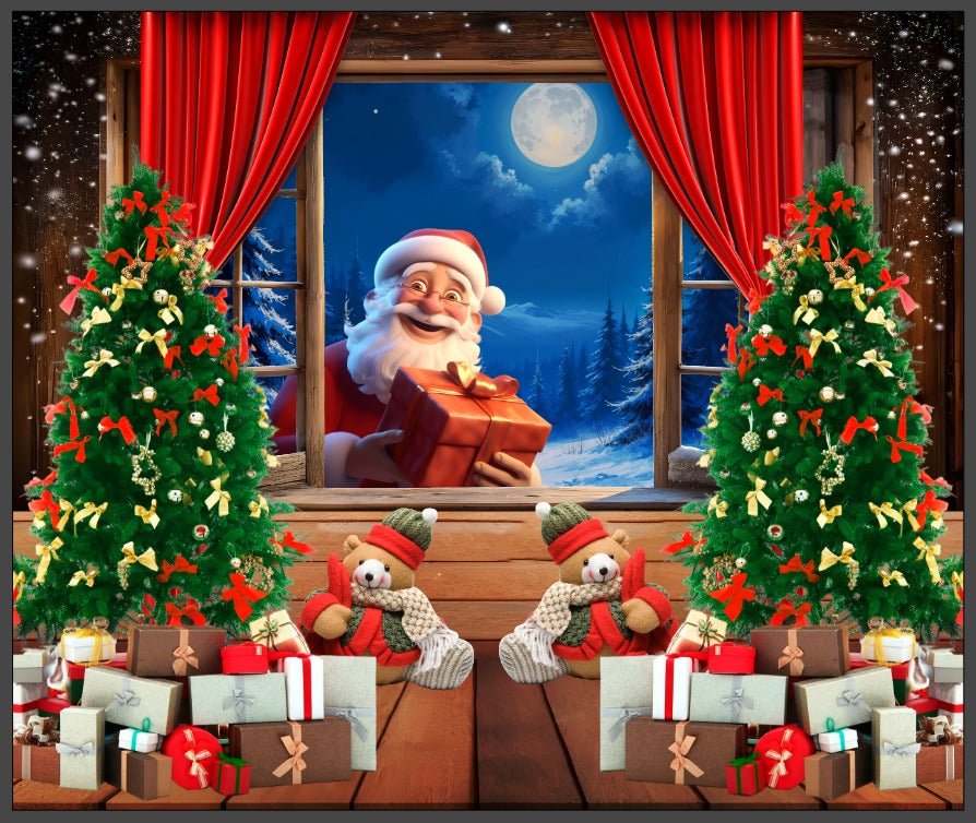 Fondos Navideños – Telón de Fondo Navideño Premium