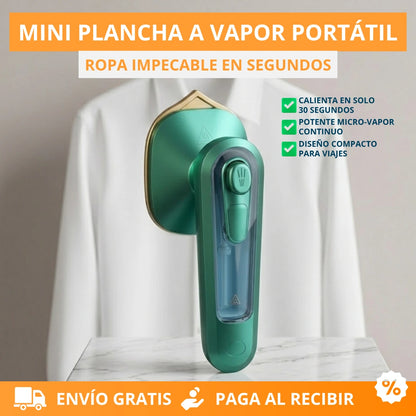 Mini Plancha a Vapor Portátil - Ropa Impecable al Instante - Imagen 1