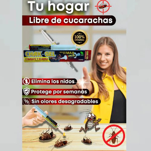 FULMITEX Chak Exterminador de Cucarachas y Hormigas - [PROMOCIÓN DISPONIBLE SOLO HOY]