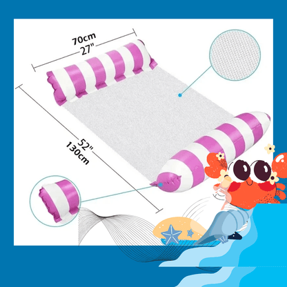 FLOTADREAM🏖️✨ - Flotador Hamaca Inflable 🌊 - [PROMOCIÓN DISPONIBLE SOLO HOY]