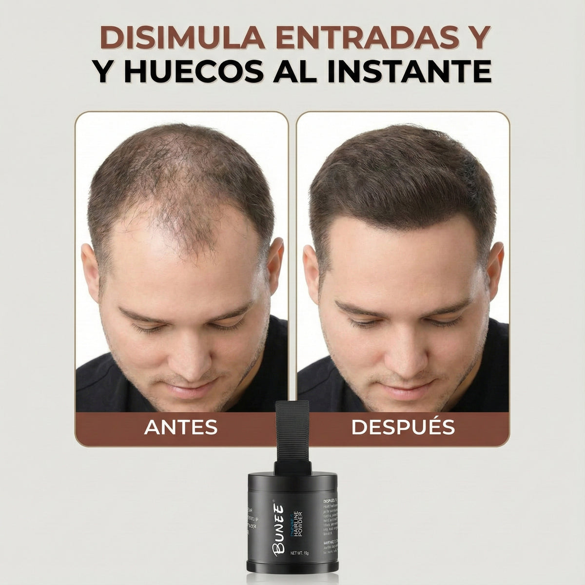 Bunee –  Cabello Visualmente Más Denso
