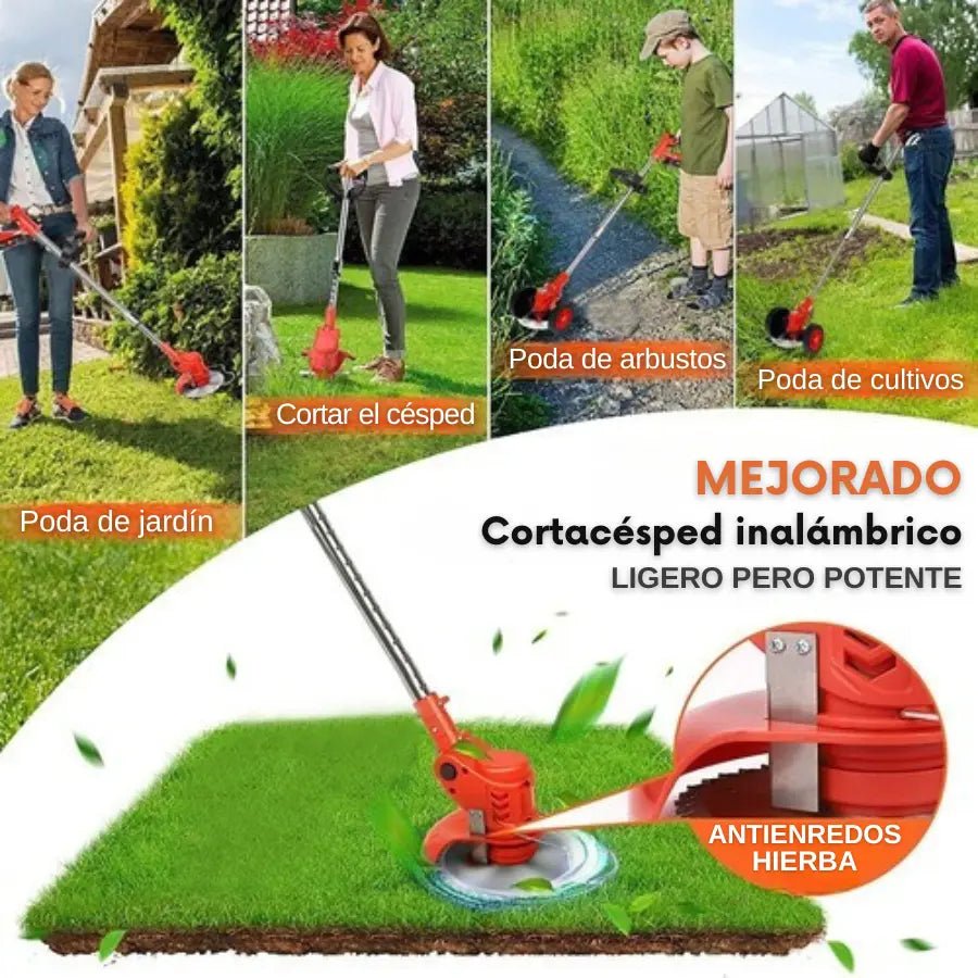 PowerTrim 360 –  Guadaña Multifuncional Con 2 Baterías y Kit de Corte Gratis - [PROMOCIÓN DISPONIBLE SOLO HOY]