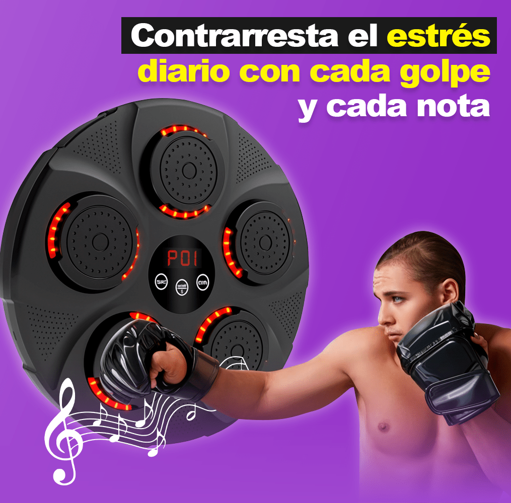 Kobox Maquina De Boxeo Artes Marciales musical + Guantes de Regalo 🎁