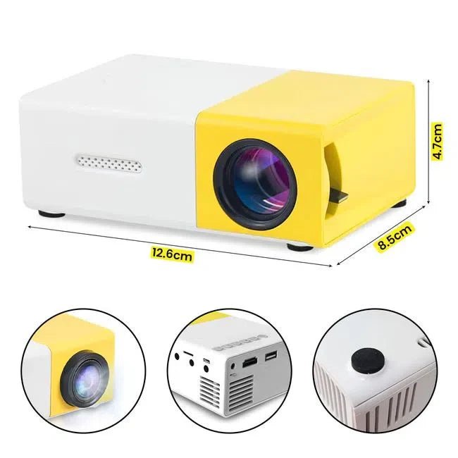 Mini Proyector LED Portatil - [PROMOCIÓN DISPONIBLE SOLO HOY]
