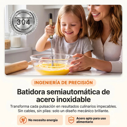 Batidora semiautomática de acero inoxidable - Imagen 1