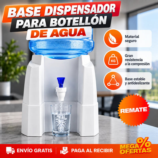 Base Dispensador de Agua con Grifo - Sirve sin Alzar Peso - Imagen 1