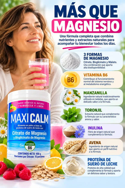 Suplemento de Magnesio Maxi Calm - Para tu bienestar diario - Imagen 4