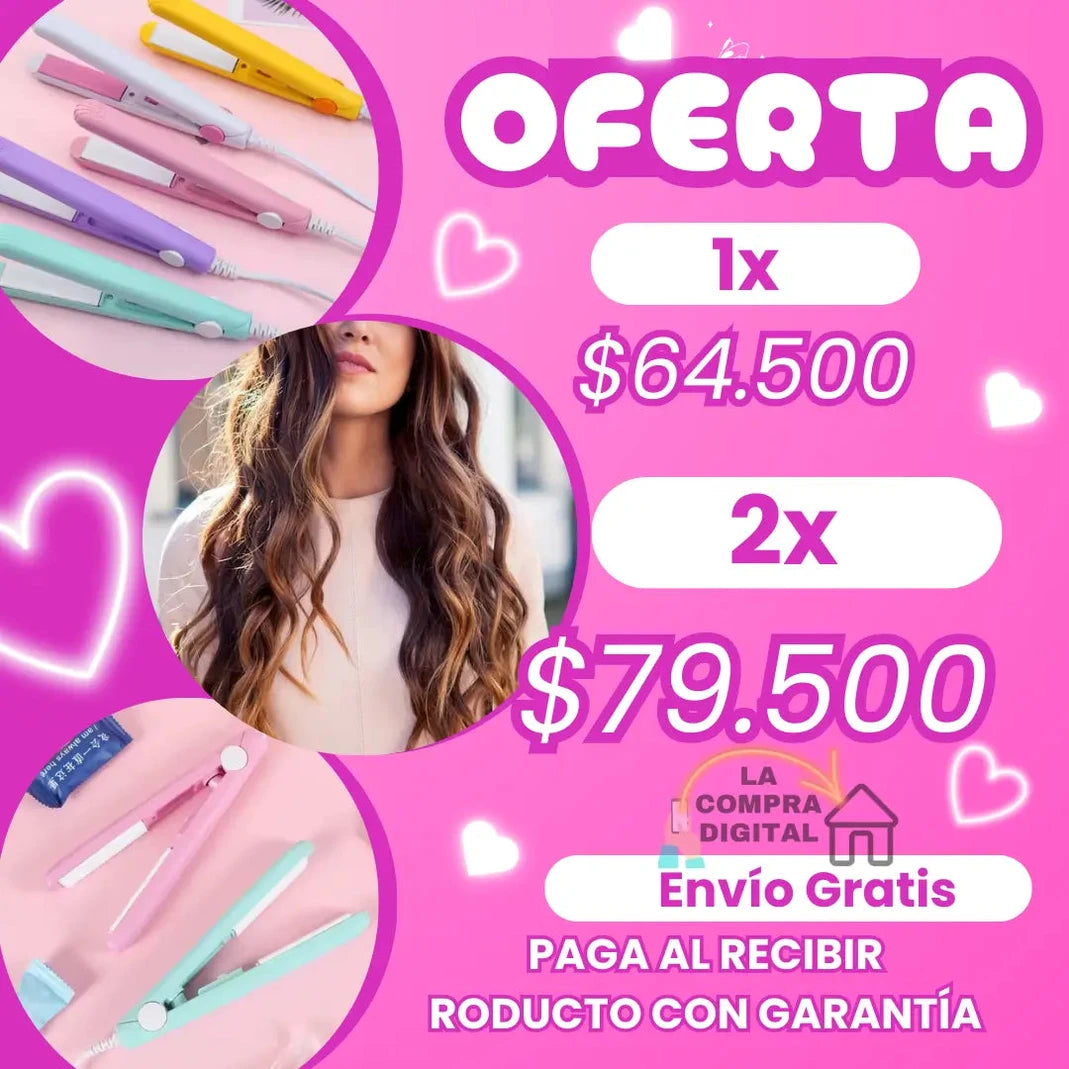 Plancha Portátil Pro - Estilo impecable en cualquier lugar - Imagen 5