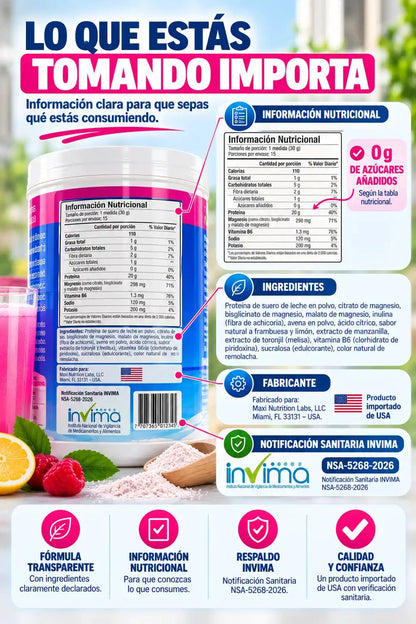 Suplemento de Magnesio Maxi Calm - Para tu bienestar diario - Imagen 7