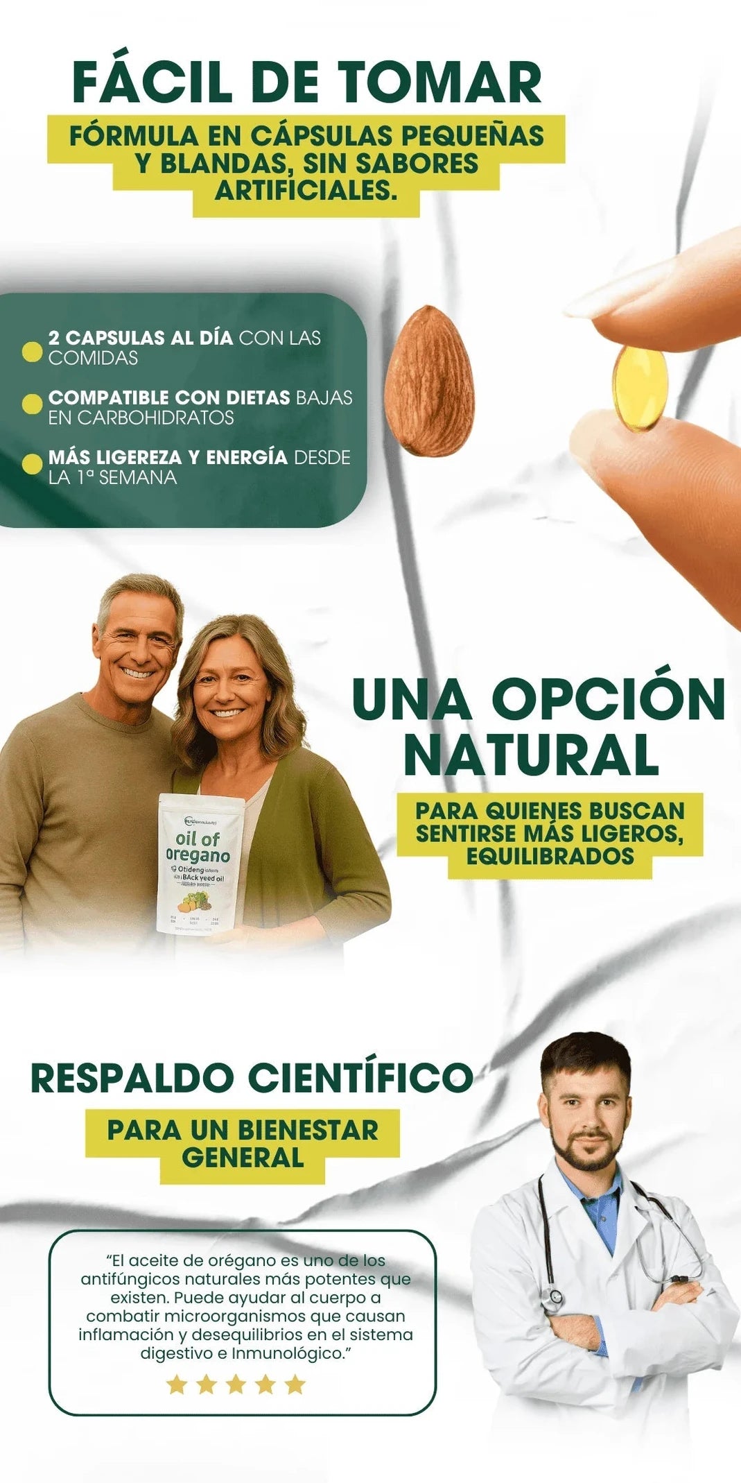 Aceite de Orégano Concentrado - Apoyo natural diario - Imagen 7