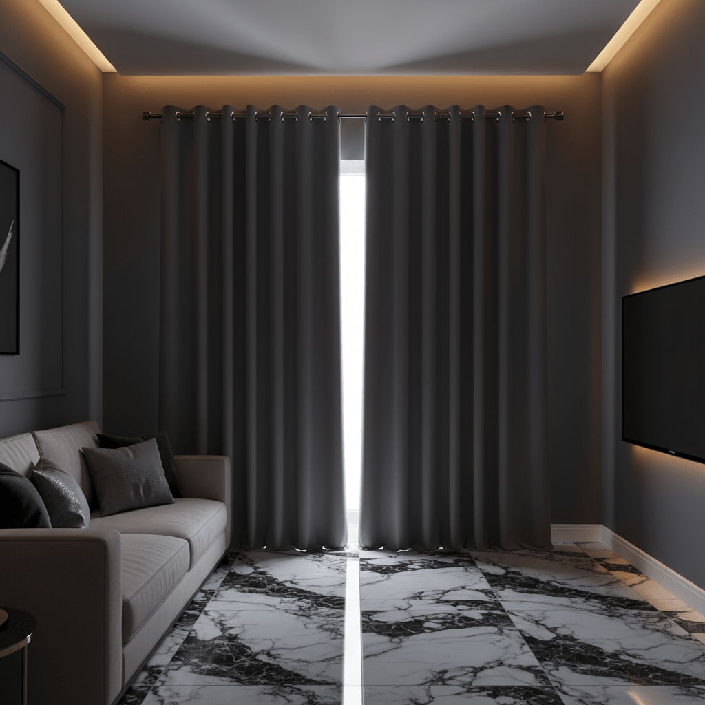 SombraLux | CORTINA PRESTIGE BLACKOUT CON VELO