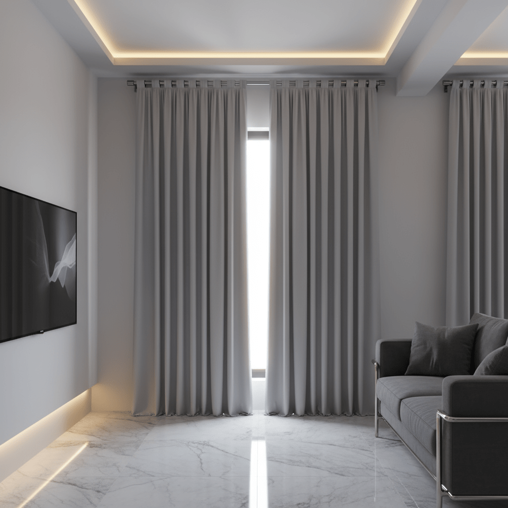 SombraLux | CORTINA PRESTIGE BLACKOUT CON VELO